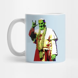 Rock Pop Pope Superstar Mug